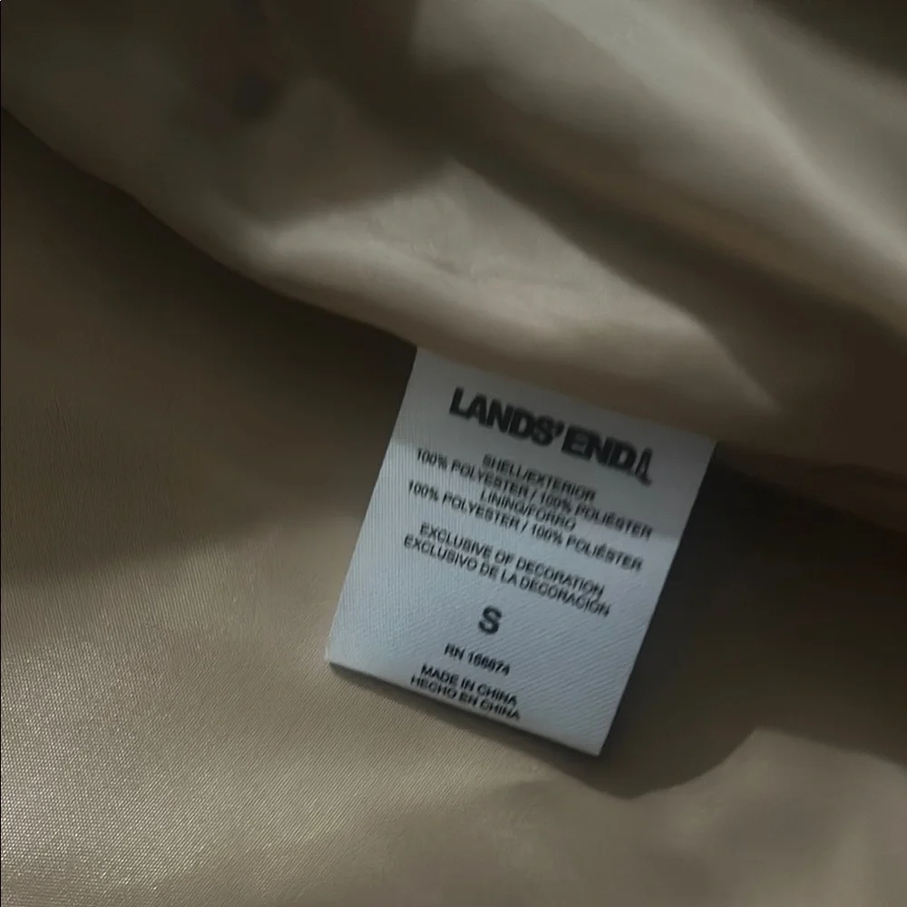 Women's Tan Hooded Jacket - Picture 7 of 11